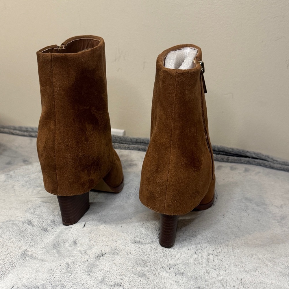 Jessica Simpson Lerra Tobacco Brown Boots - Size 6.5 - Picture 5 of 11